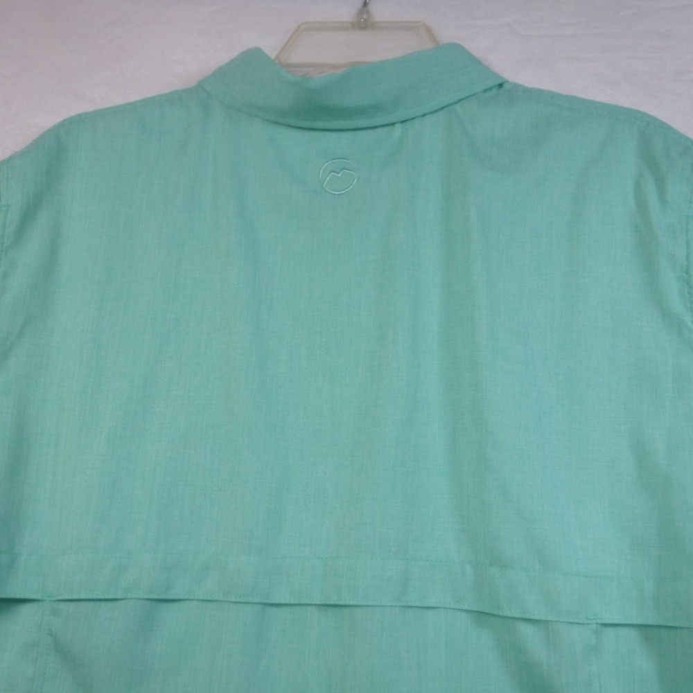 Magellan Outdoors FishGear Womens XXL Mint Green UPF 30 Fishing Shirt NWT - Picture 11 of 11